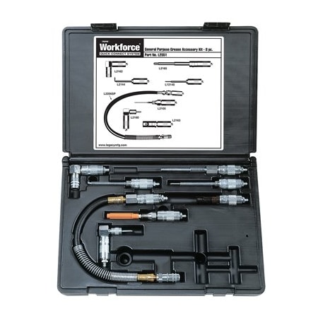 Legacy GREASE GUN AUTOMOTIVE ACC. KIT LML2551